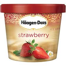 haagen dazs ice cream strawberry