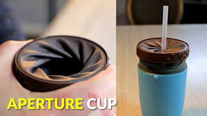 It has the second best use for a retractable coffee mug. Aperture Cup Youtube