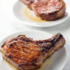 reverse sear pork chops with quick