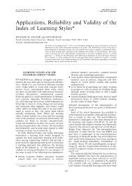 pdf a study of the preferred learning styles of students taking the pdf a study of the preferred learning styles of students taking the english 1119 paper in smk tengku intan zaharah are the teachers aware of these