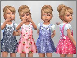 the sims resource lucy toddler dress