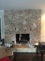 Our 1980 S Stone Fireplace