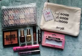 barry m make up goody bag rrp over 40