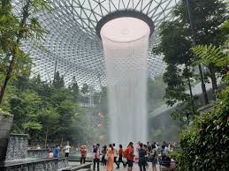 Here's your travel guide to the futuristic new addition to the world's best airport. Jewel Changi Airport Singapore Vector Foiltec Create Success