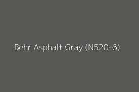 behr asphalt gray n520 6 color hex code
