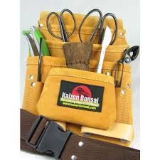 Bonsai Tool Kit Suede Leather Tool Belt