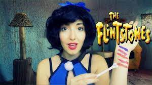 asmr betty rubble does your makeup you