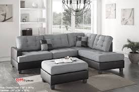 Sofa Chaise Sectional Leather Couch