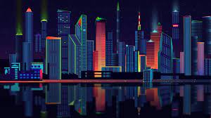 panorama vector city wallpaper hd