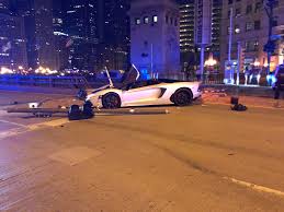 Chicago — a man was killed and another man was injured in a car crash early sunday morning in the city's avalon park neighborhood, according to police. Lamborghini Crash Chicago