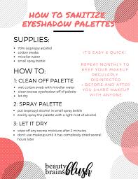 ultimate free makeup sanitization guide