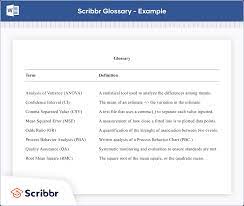 Complete The Definitions With The Words In The Box - What Is a Glossary? | Definition, Templates, & Examples