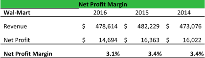 net profit margin formula exle