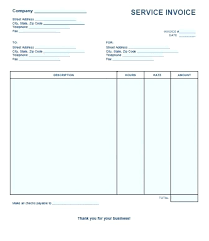Company Invoice Template Word Free Consulting And Best