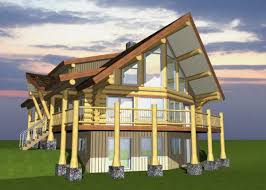 Handcrafted Canadian Log Home Plans