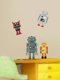 Own Robot Multicolor Wall Sticker