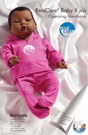Realcare Baby Ii Plus Operating Handbook Studica