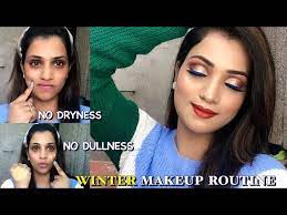 winter makeup for oily