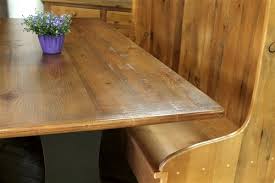 Reclaimed Barn Wood Trestle Table With