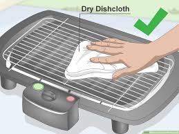 3 ways to clean an electric grill wikihow