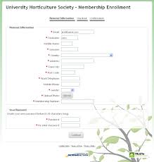 Sample Membership Form Create An Online Membership Form