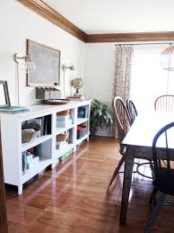 how to mix wood and white trim