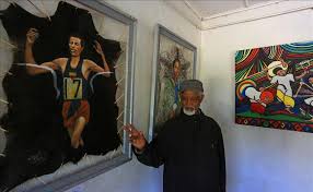 ethiopian painter still going strong at 87
