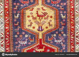 georgian rug stock photo