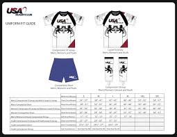 Usa Rugby Club Fit Guide Standard Industry Sizes Youth