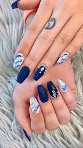 ocean inspired manicures