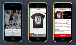 custom t shirt design app snaptee