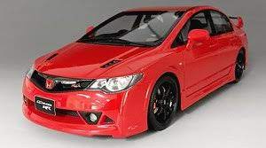 Honda civic type r track tested! Honda Civic Fd2 Mugen Rr Red Diecast Car Hobbysearch Diecast Car Store