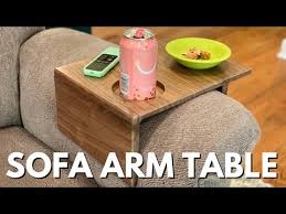 How To Build A Sofa Arm Table