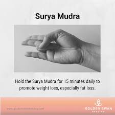 mudra for weight loss golden swan healing