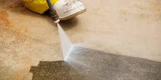 remove battery acid stain from concrete
