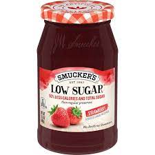 reduced sugar strawberry preserves