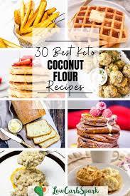 best low carb coconut flour recipes
