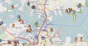 real time pokémon go map for sydney