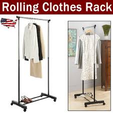 Get 5% in rewards with club o! Convenient Clothes Shoe Steel Single Bar Stand Hanging Dryer Rack Shelf Garment For Sale Online Ebay