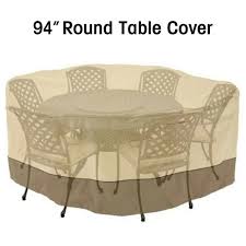 kdgarden outdoor round patio table and
