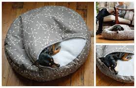 Diy Burrow Dog Bed Sewing Pattern