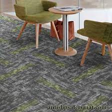 fire resistant modular carpet tiles
