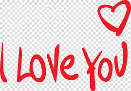 red i love you text love heart romance