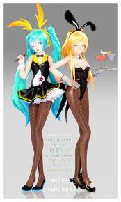 DL] TDA Miku and Lily Bunny Duo Pack! by BrausShows on DeviantArt
