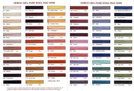 13 Perspicuous Latch Hook Color Chart