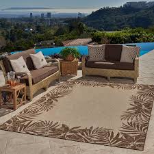 naples indoor outdoor area rug palm