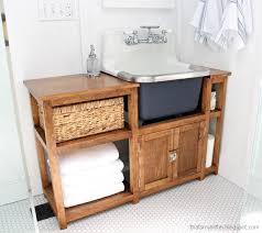 Have someone help lift the cabinet into place and check for level (image 1). Diy Vanity For Wall Mount Sink Jaime Costiglio