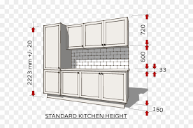 cabinet kitchen dimension mm hd png