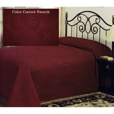 French medallion burgundy red 100% cotton quilt set, bedspread, coverlet. Lifestyle French Tile Bedspread Queen Red Buy Online In Burkina Faso At Burkinafaso Desertcart Com Productid 29734941