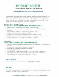 Media, marketing, sales resume examples this packet includes sample resumes for the communications, media, marketing, sales career community. Social Media Coordinator Resume Samples Qwikresume
